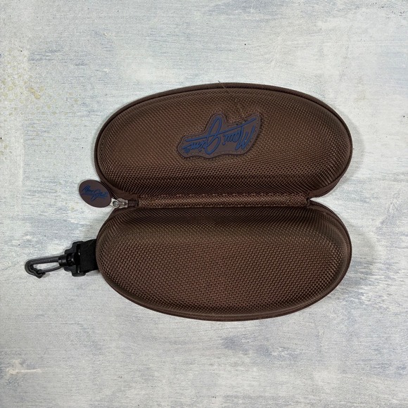 Maui Jim‎ Rising Sun Sunglasses Tortoise Shell Red Mens (CRACKED LENSES) - Picture 9 of 10